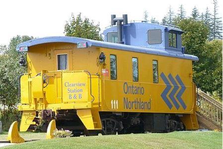 Clearview Station & Caboose B&B Creemore Cameră foto